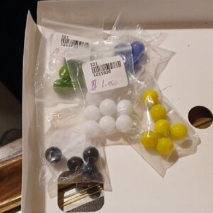 Mixed Color Glass Marbles Set